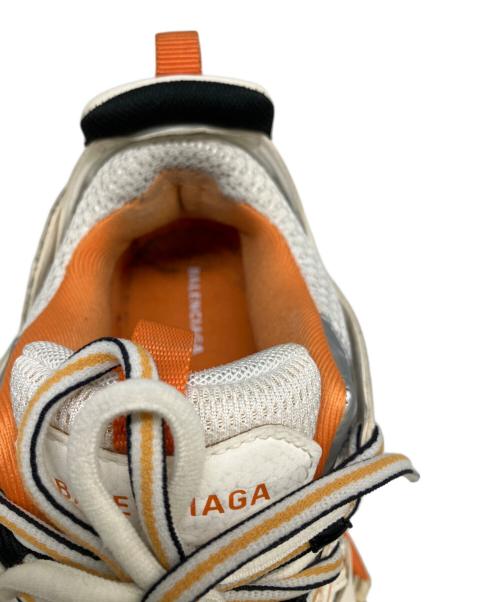 BALENCIAGA（バレンシアガ）BALENCIAGA (バレンシアガ) ローカットスニーカー ホワイト×オレンジ サイズ:SIZE　24cmの古着・服飾アイテム