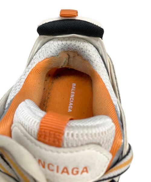 BALENCIAGA（バレンシアガ）BALENCIAGA (バレンシアガ) ローカットスニーカー ホワイト×オレンジ サイズ:SIZE　24cmの古着・服飾アイテム