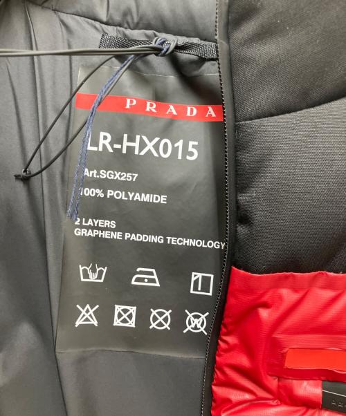 PRADA（プラダ）PRADA (プラダ) ダウンジャケット レッド サイズ:Sの古着・服飾アイテム
