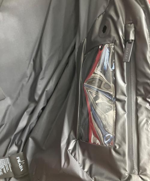 PRADA（プラダ）PRADA (プラダ) ダウンジャケット レッド サイズ:Sの古着・服飾アイテム