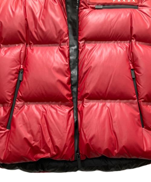 PRADA（プラダ）PRADA (プラダ) ダウンジャケット レッド サイズ:Sの古着・服飾アイテム