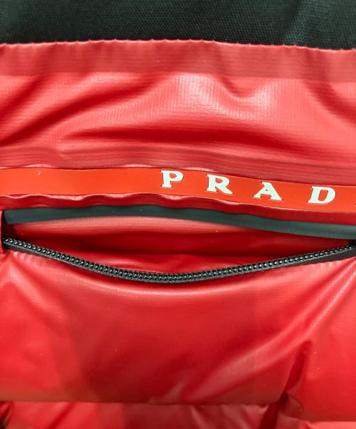 PRADA（プラダ）PRADA (プラダ) ダウンジャケット レッド サイズ:Sの古着・服飾アイテム