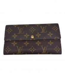 LOUIS VUITTON（ルイ ヴィトン）の古着「長財布」｜ブラウン