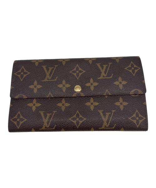 LOUIS VUITTON（ルイ ヴィトン）LOUIS VUITTON (ルイ ヴィトン) 長財布 ブラウンの古着・服飾アイテム