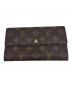 LOUIS VUITTON（ルイ ヴィトン）の古着「長財布」｜ブラウン