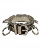 JUSTIN DAVISジャスティンデイビス）の古着「ベルトモチーフリング」