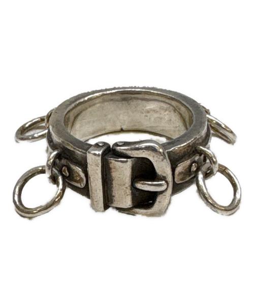 JUSTIN DAVIS（ジャスティンデイビス）JUSTIN DAVIS (ジャスティンデイビス) ベルトモチーフリング サイズ:23号の古着・服飾アイテム