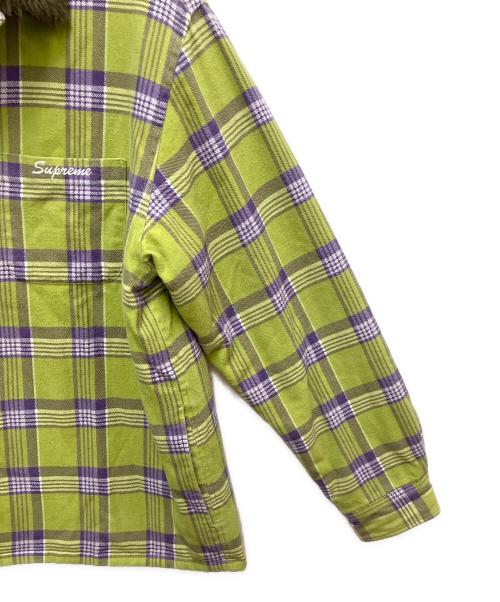 SUPREME（シュプリーム）SUPREME (シュプリーム) 長袖シャツ グリーン サイズ:SIZE Mの古着・服飾アイテム