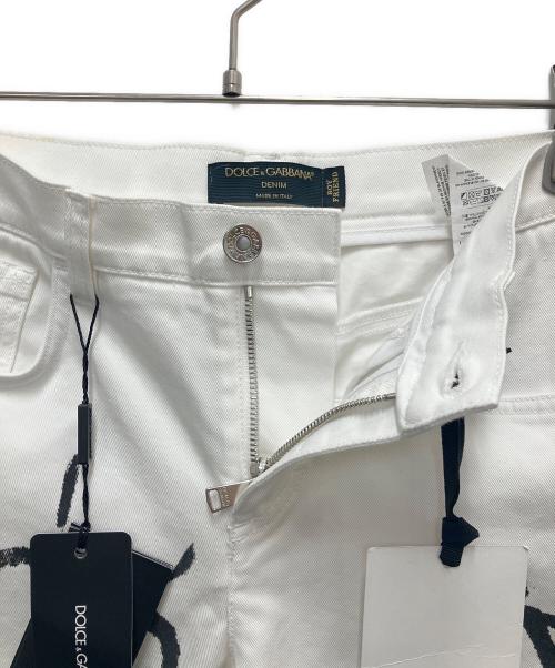 DOLCE & GABBANA（ドルチェ＆ガッバーナ）DOLCE & GABBANA (ドルチェ＆ガッバーナ) パンツ ホワイト サイズ:SIZE 36の古着・服飾アイテム