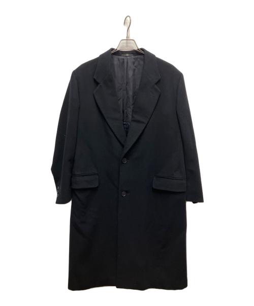 VALENTINO GARAVANI（ヴァレンティノ・ガラヴァーニ）VALENTINO GARAVANI (ヴァレンティノ・ガラヴァーニ) カシミア100％チェスターコート ネイビー サイズ:不明の古着・服飾アイテム