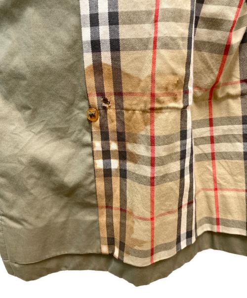 Burberry's（バーバリー）Burberry's (バーバリー) コート オリーブ サイズ:-の古着・服飾アイテム