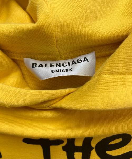 BALENCIAGA（バレンシアガ）BALENCIAGA (バレンシアガ) プルオーバーパーカー イエロー サイズ:SIZE　2の古着・服飾アイテム