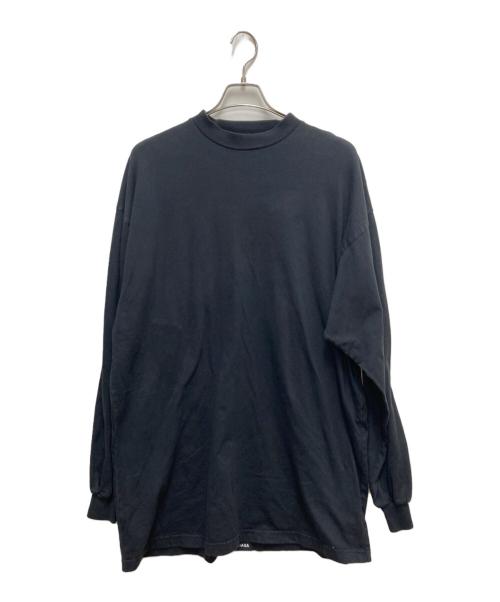 BALENCIAGA（バレンシアガ）BALENCIAGA (バレンシアガ) 長袖カットソー ブラック サイズ:Ｌの古着・服飾アイテム