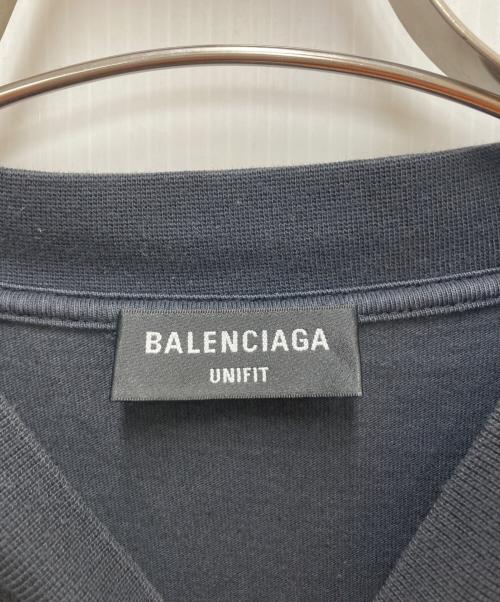 BALENCIAGA（バレンシアガ）BALENCIAGA (バレンシアガ) 長袖カットソー ブラック サイズ:Ｌの古着・服飾アイテム