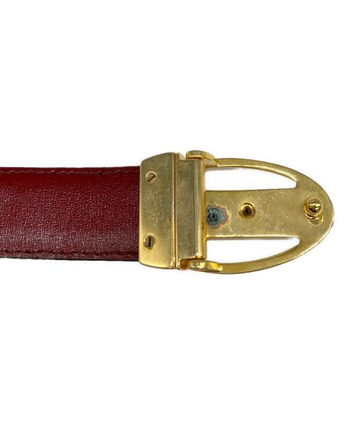 CELINE（セリーヌ）CELINE (セリーヌ) 馬車金具バックルベルト ブラックの古着・服飾アイテム