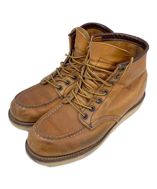 RED WING（レッドウィング）RED WING (レッドウィング) 7ホールブーツ ベージュ サイズ:SIZE 25.5cmの古着・服飾アイテム