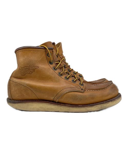 RED WING（レッドウィング）RED WING (レッドウィング) 7ホールブーツ ベージュ サイズ:SIZE 25.5cmの古着・服飾アイテム