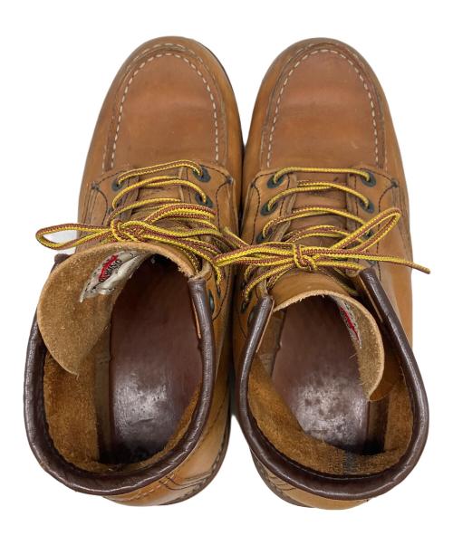 RED WING（レッドウィング）RED WING (レッドウィング) 7ホールブーツ ベージュ サイズ:SIZE 25.5cmの古着・服飾アイテム