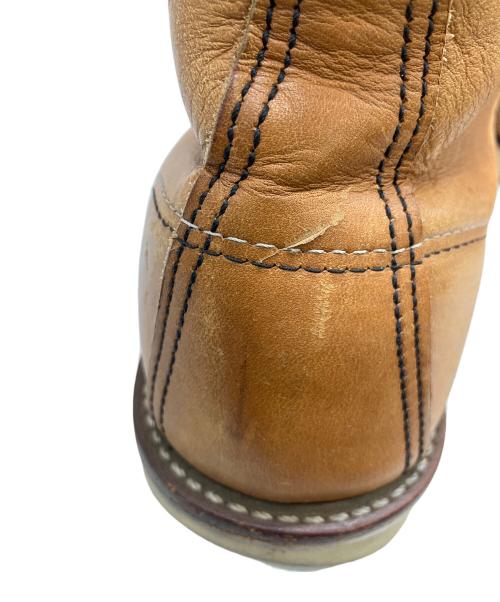 RED WING（レッドウィング）RED WING (レッドウィング) 7ホールブーツ ベージュ サイズ:SIZE 25.5cmの古着・服飾アイテム