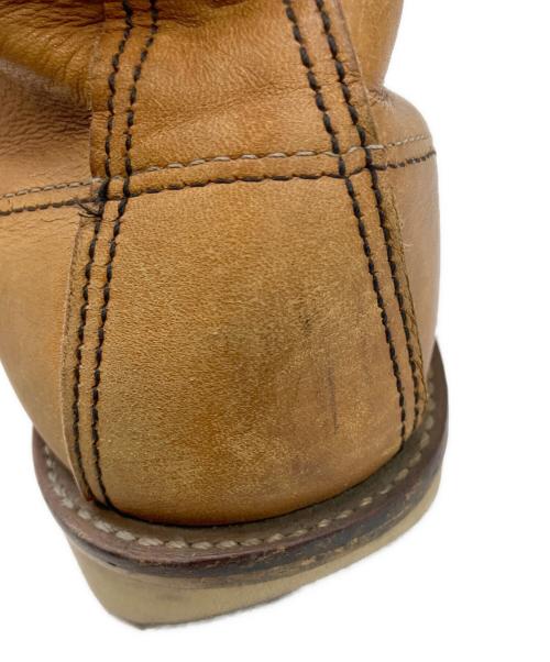 RED WING（レッドウィング）RED WING (レッドウィング) 7ホールブーツ ベージュ サイズ:SIZE 25.5cmの古着・服飾アイテム