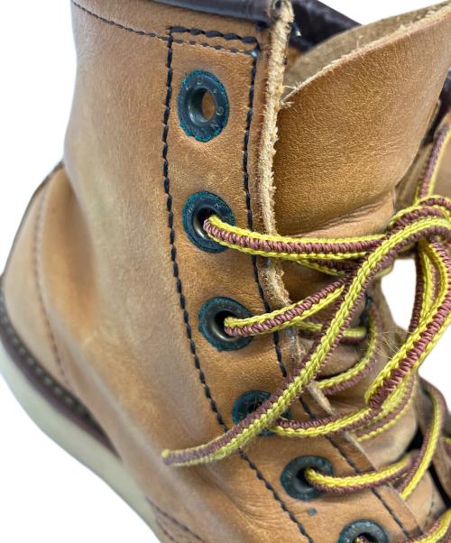 RED WING（レッドウィング）RED WING (レッドウィング) 7ホールブーツ ベージュ サイズ:SIZE 25.5cmの古着・服飾アイテム