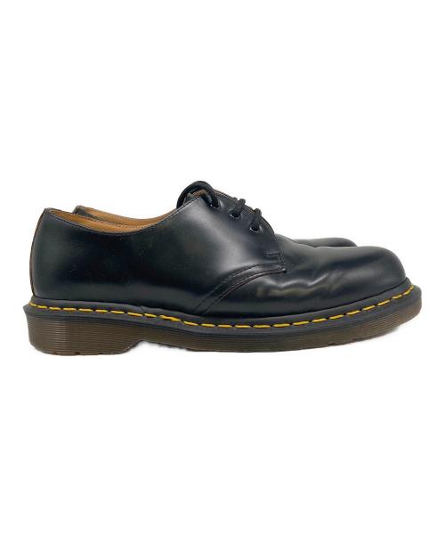 Dr.Martens（ドクターマーチン）Dr.Martens (ドクターマーチン) 3ホールシューズ ブラック サイズ:SIZE8（約27.0cm相当）の古着・服飾アイテム