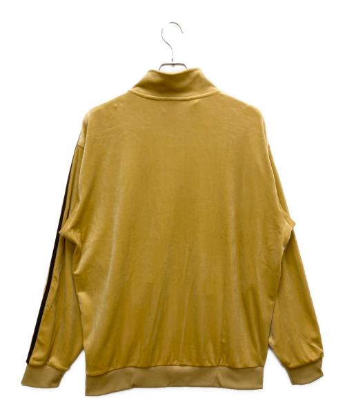 adidas（アディダス）adidas (アディダス) ベロアトラックジャケット イエロー サイズ:SIZE XLの古着・服飾アイテム