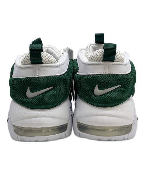 NIKE（ナイキ）NIKE (ナイキ) Air More Uptempo Low ホワイト×グリーン サイズ:SIZE 28cmの古着・服飾アイテム