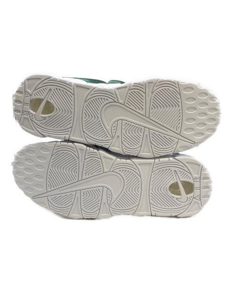 NIKE（ナイキ）NIKE (ナイキ) Air More Uptempo Low ホワイト×グリーン サイズ:SIZE 28cmの古着・服飾アイテム