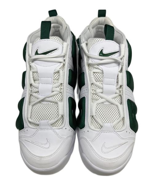 NIKE（ナイキ）NIKE (ナイキ) Air More Uptempo Low ホワイト×グリーン サイズ:SIZE 28cmの古着・服飾アイテム
