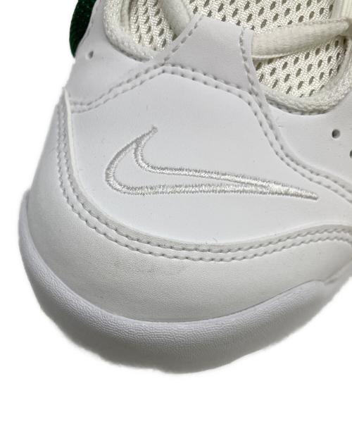 NIKE（ナイキ）NIKE (ナイキ) Air More Uptempo Low ホワイト×グリーン サイズ:SIZE 28cmの古着・服飾アイテム