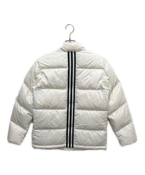 adidas（アディダス）adidas (アディダス) ダウンジャケット ホワイト サイズ:SIZE L 未使用品の古着・服飾アイテム