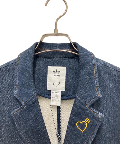 adidas（アディダス）adidas (アディダス) HUMAN MADE (ヒューマンメイド) テーラードジャケット インディゴ サイズ:SIZE XL 未使用品の古着・服飾アイテム