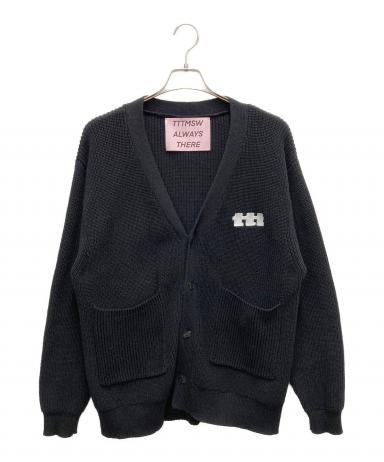 TTTMSW 23AW カーディガン　ブラック　Mサイズ 中古・古着通販】TTT MSW (ティー モダンストリートウェア) ニット