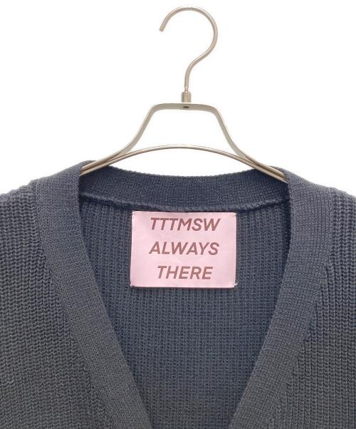 TTT MSW（ティー モダンストリートウェア）TTT MSW (ティー モダンストリートウェア) ニットカーディガン ブラック サイズ:SIZE Mの古着・服飾アイテム