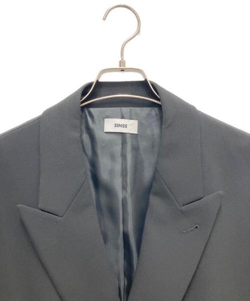 SINSS（シンス）SINSS (シンス) テーラードジャケット ブラック サイズ:SIZE Lの古着・服飾アイテム