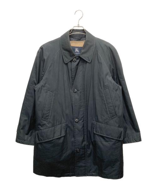 BURBERRY LONDON（バーバリーロンドン）BURBERRY LONDON (バーバリーロンドン) ステンカラーコート ブラック サイズ:SIZE Mの古着・服飾アイテム