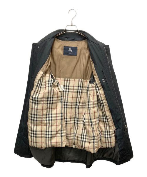 BURBERRY LONDON（バーバリーロンドン）BURBERRY LONDON (バーバリーロンドン) ステンカラーコート ブラック サイズ:SIZE Mの古着・服飾アイテム