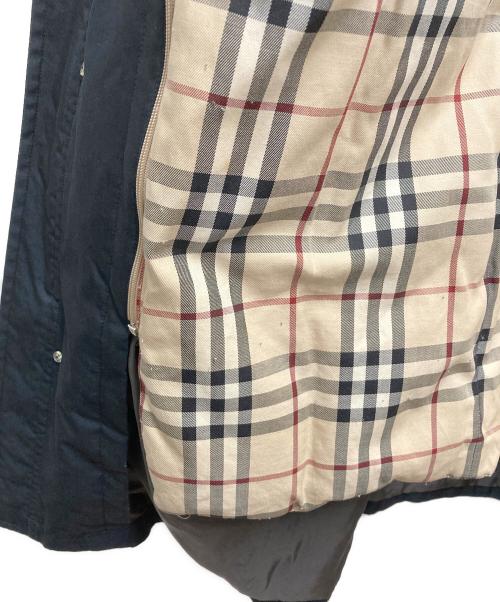 BURBERRY LONDON（バーバリーロンドン）BURBERRY LONDON (バーバリーロンドン) ステンカラーコート ブラック サイズ:SIZE Mの古着・服飾アイテム