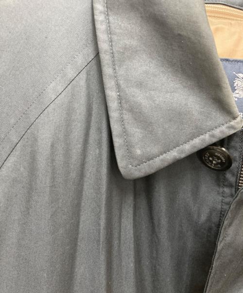 BURBERRY LONDON（バーバリーロンドン）BURBERRY LONDON (バーバリーロンドン) ステンカラーコート ブラック サイズ:SIZE Mの古着・服飾アイテム