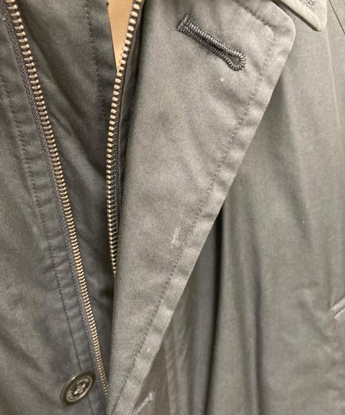 BURBERRY LONDON（バーバリーロンドン）BURBERRY LONDON (バーバリーロンドン) ステンカラーコート ブラック サイズ:SIZE Mの古着・服飾アイテム