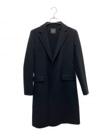 theory（セオリー）の古着「カシミヤ混コート」｜ブラック