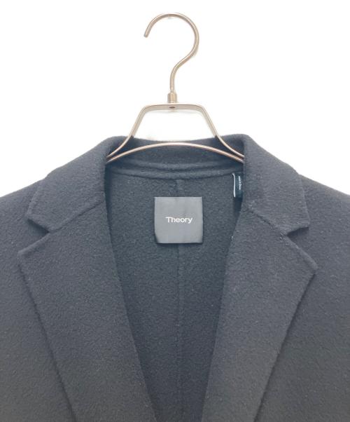 theory（セオリー）theory (セオリー) カシミヤ混コート ブラック サイズ:SIZE Sの古着・服飾アイテム