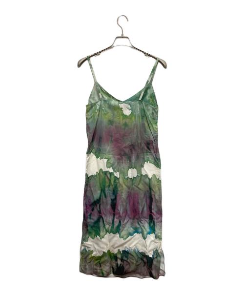 Acne studios（アクネ ストゥディオス）Acne studios (アクネ ストゥディオス) キャミソールワンピース グリーン サイズ:SIZE 36の古着・服飾アイテム