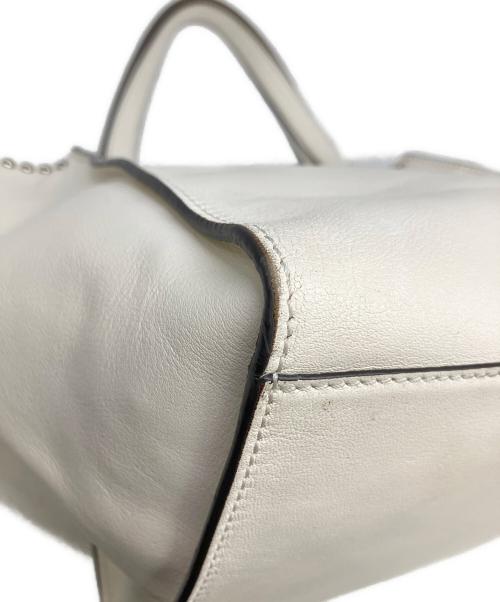 J&M DAVIDSON（ジェイ＆エム デヴィッドソン）J&M DAVIDSON (ジェイ＆エム デヴィッドソン) ハンドバッグ ホワイトの古着・服飾アイテム