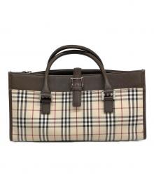 BURBERRY（バーバリー）の古着「ハンドバッグ」｜アイボリー