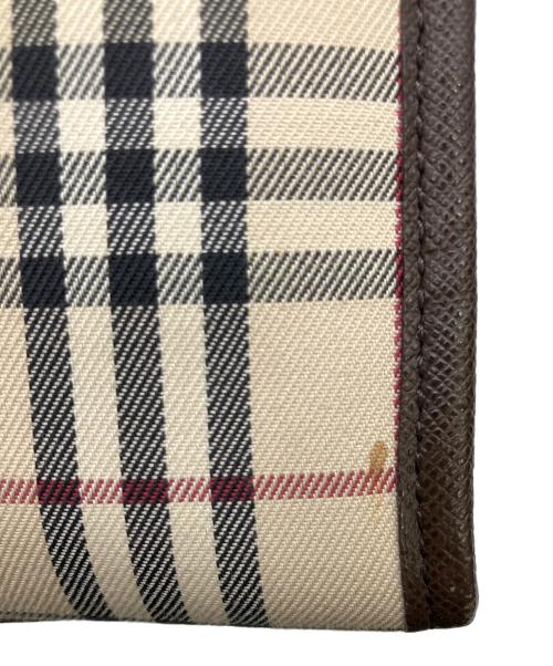 BURBERRY（バーバリー）BURBERRY (バーバリー) ハンドバッグ アイボリーの古着・服飾アイテム