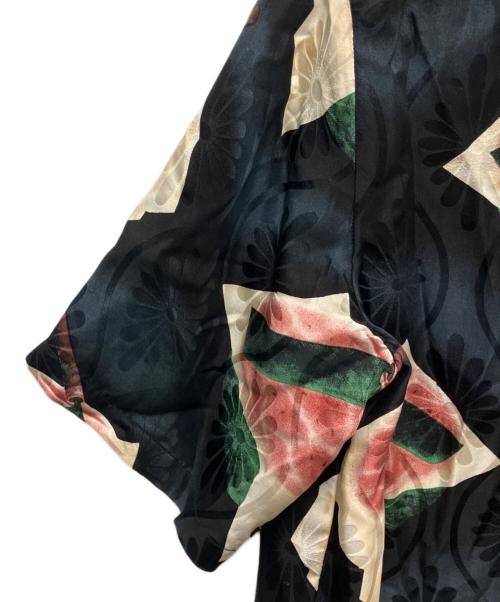 NIPOALOHA（二ポアロハ）NIPOALOHA (二ポアロハ) シルクシャツ レッド サイズ:SIZE Lの古着・服飾アイテム