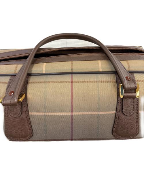Burberry's（バーバリー）Burberry's (バーバリー) ボストンバッグ カーキの古着・服飾アイテム