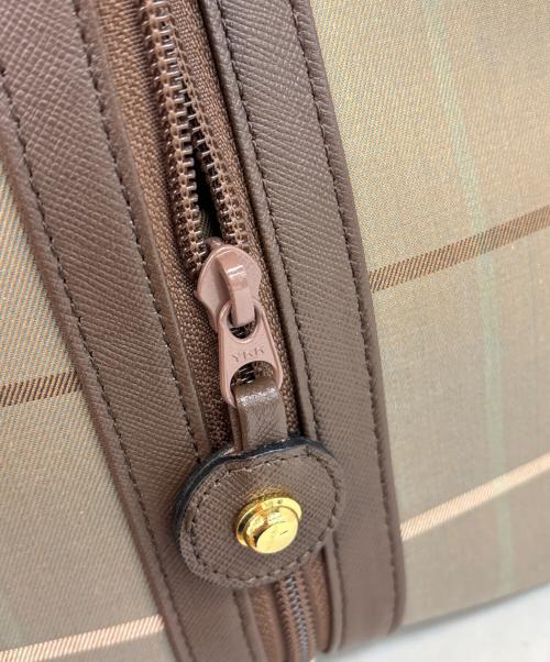 Burberry's（バーバリー）Burberry's (バーバリー) ボストンバッグ カーキの古着・服飾アイテム